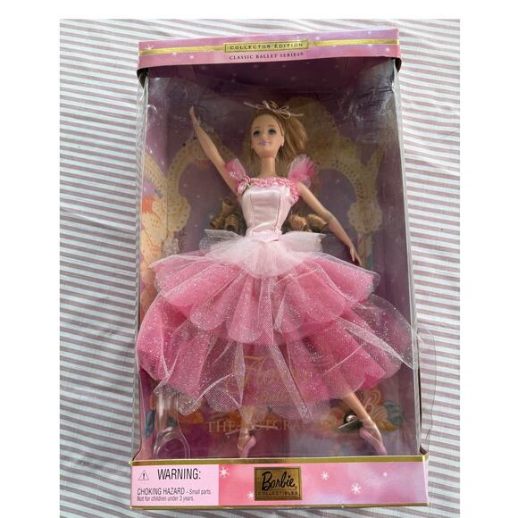 Barbie Flower Ballerina Nutcracker Collector's Edition 2000 Doll NIB - Picture 1 of 8